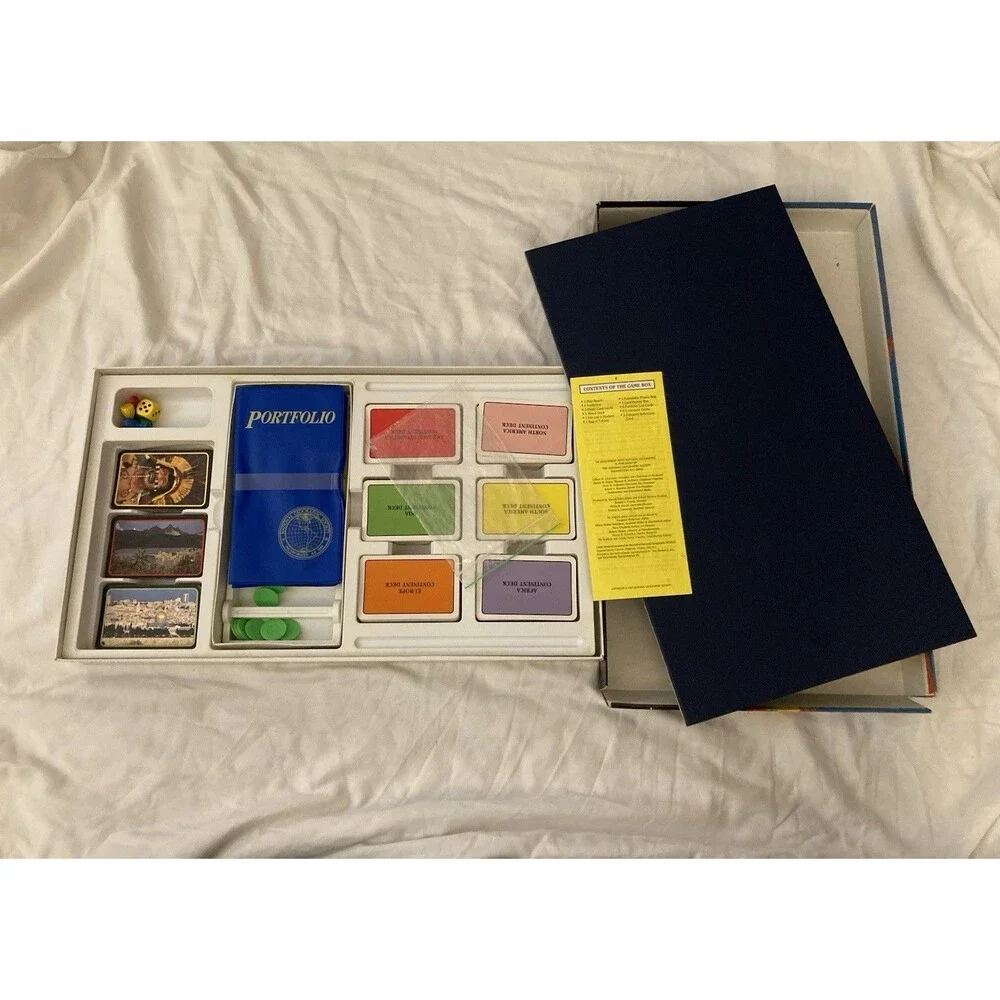 On Assignment With National Geographic Board Game 1990